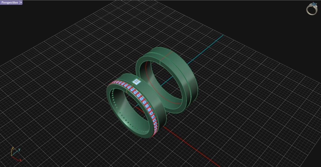 Multi-angle CAD design prepared for customer approval