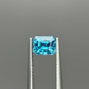 Blue zircon 2.36 ct
